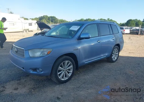 2008 Toyota Highlander Hybrid Limited из США, поврежденный, VIN JTEEW44A182015116